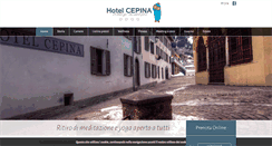 Desktop Screenshot of hotelcepina.it